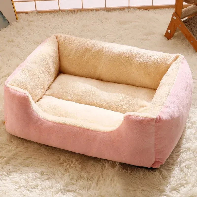 Ninho Confort Cat – Cama de Pelúcia para Gatos e Cachorros